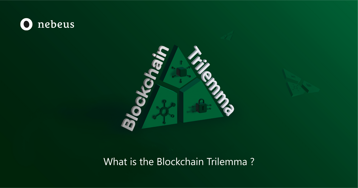 Blockchain Trilemma - Nebeus