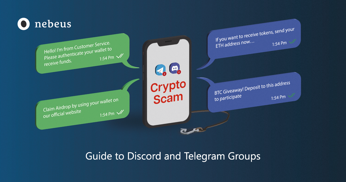 How to Spot a Cryptocurrency Scam | Guide on Discord Servers and Telegram Groups